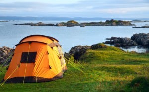Camping on the Moray Coast
